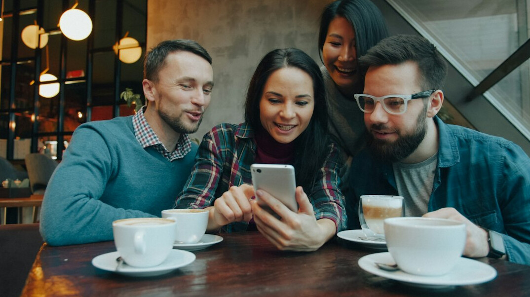people participating in social survey