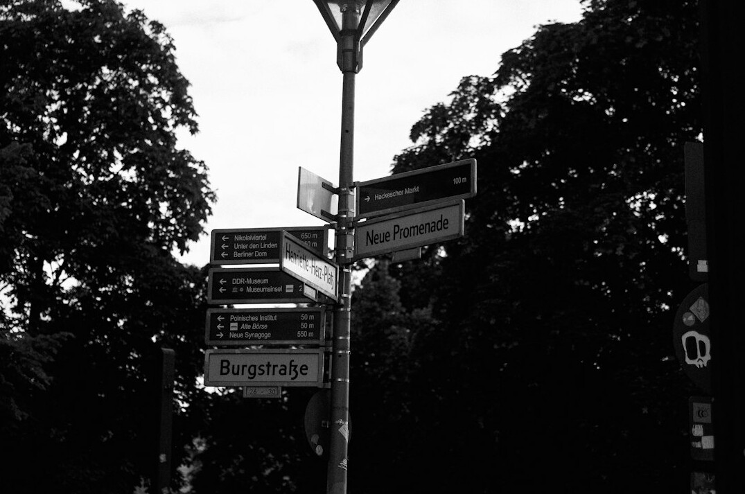 east germany city street