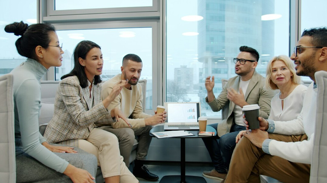 people expressing worry in meeting